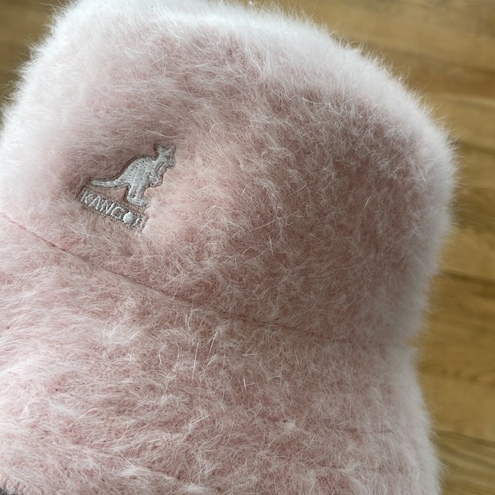 Kangol Baby Pink Womens Bucket Hat